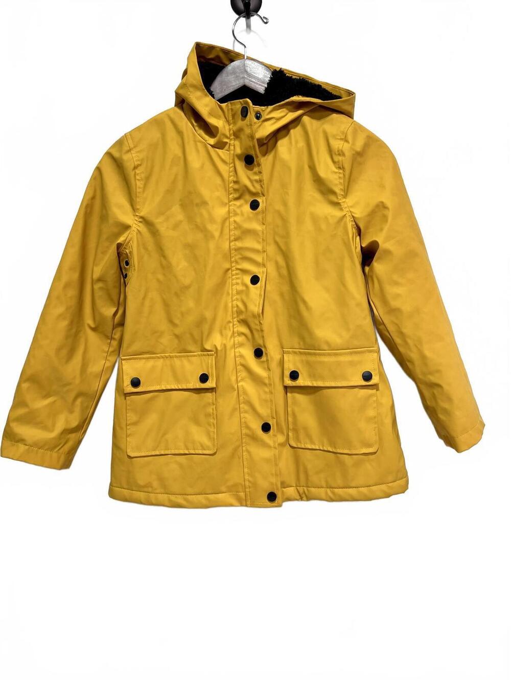 Urban Republic Girls Yellow Hooded Jacket Size M 10/12